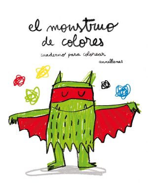 El monstruo de colores: Cuaderno para colorear