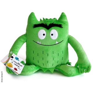 Monstruo de colores - Peluche original verde