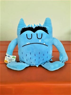 Monstruo de colores - Peluche original azul (Tristeza)