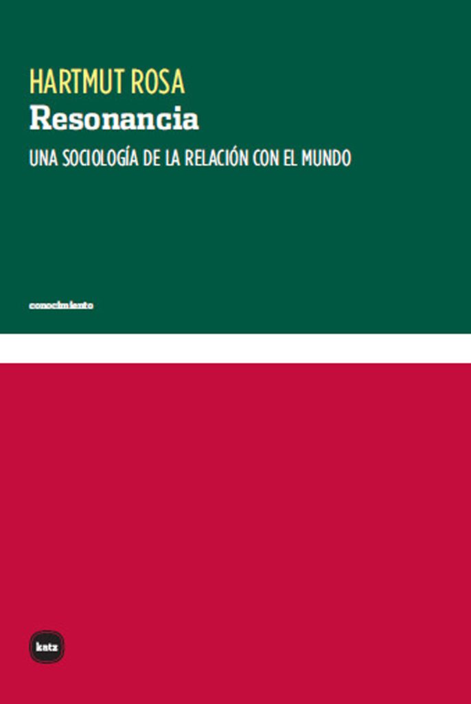 Resonancia : Una Sociología De La Relación Con El Mundo