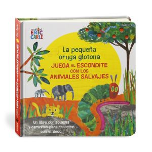 Pequeña Oruga Glotona Juega Al Escondite Con Los Animales Salvajes