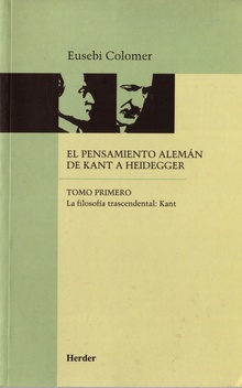 Pensamiento Alemán De Kant A Heidegger, I