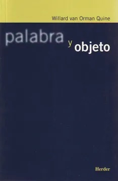 Palabra Y Objeto