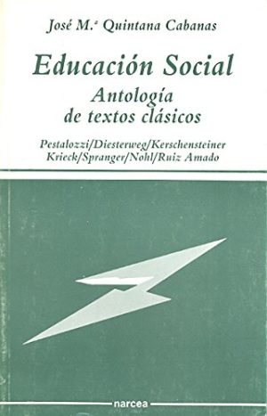 Educación Social : Antología De Textos Clásicos