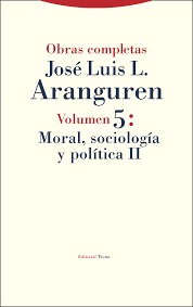 O.C. Aranguren, V : Moral, Sociología - 2