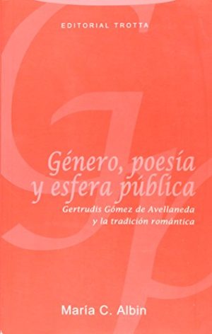 Género, Poesía Y Esfera Pública : Gertrudis Gómez De Avellaneda Y La T
