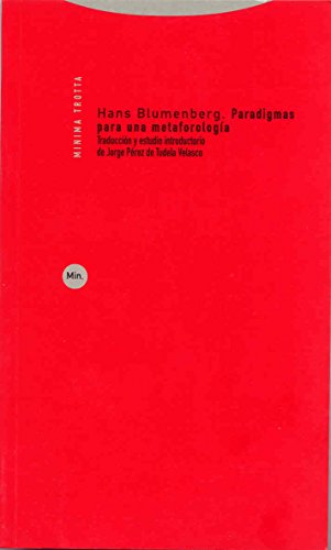 Paradigmas Para Una Metaforologia