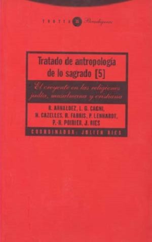 Tratado De Antropología De Lo Sagrado, V