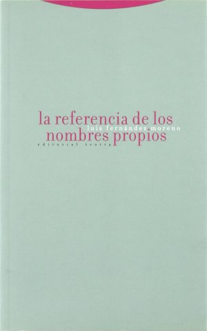 La Referencia De Los Nombres Propios