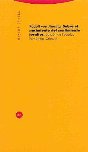 Sobre el nacimiento del sentimiento jurídico