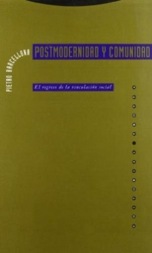 Postmodernidad y comunidad: el regreso de la vinculación social