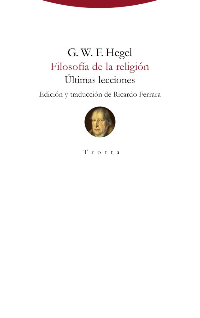 Filosofía De La Religión: Ultimas Lecciones