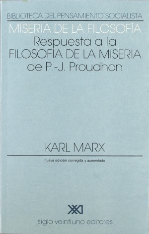 Miseria De La Filosofía