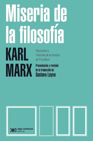 Miseria de la filosofía