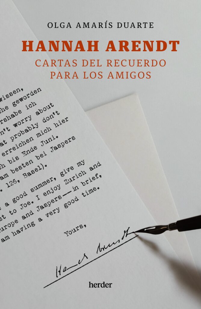 Hannah Arendt: Carta del recuerdo para los amigos