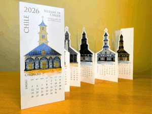 Calendario Iglesias de Chiloé 2026 – Grande