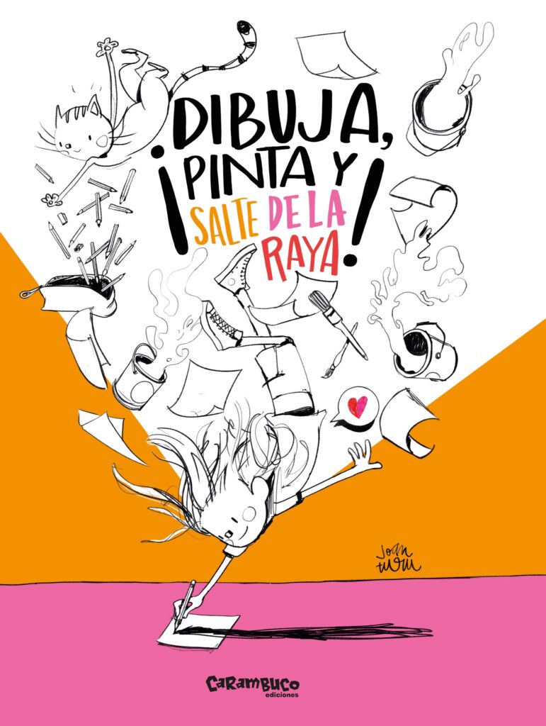Dibuja, pinta y salte de la raya!