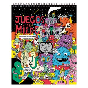 Juegos de miedo - dibujos y travesuras para colorear